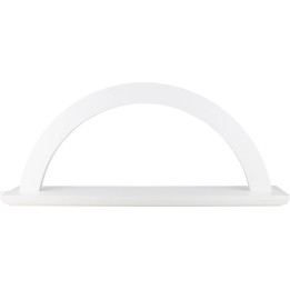 Schwibbogen weiß (mit LED) - 79x35 cm