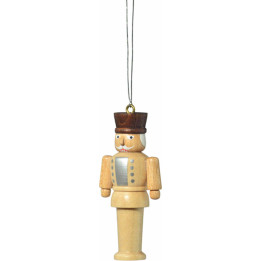 Christbaumschmuck "Nussknacker natur" - 7 cm