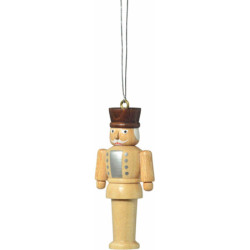 Tree Ornament - "Nutcracker Natural" - 7 cm / 2.8 inch