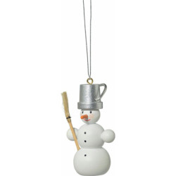 Tree Ornament - "Snowman" - 7 cm / 2.8 inch