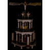 3-Tier Pyramid - Nativity Scene White - 35 cm / 14 inch