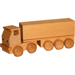 Sattelzug Pritsche/Plane - natur - 5 cm