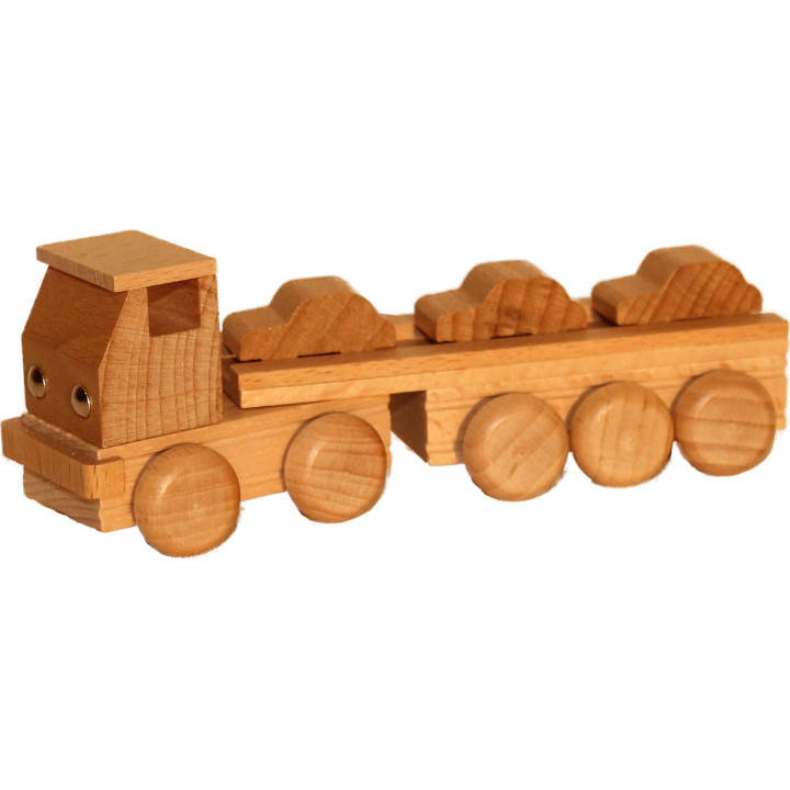 Car Transporter - Natural - 5 cm / 2 inch
