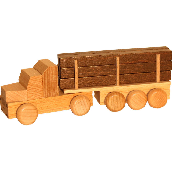 US Truck Langholz - natur - 5 cm