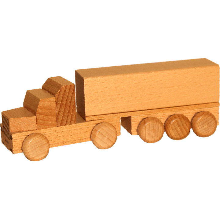 US Truck Pritsche/Plane - natur - 5 cm