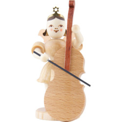 Angel Short Skirt Bass, Natural - 6,6 cm / 2.6 inch