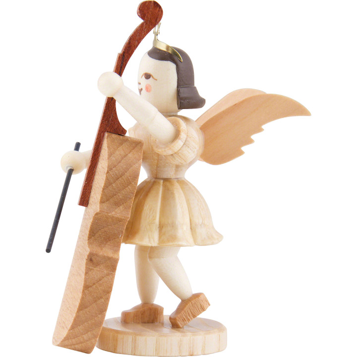 Kurzrockengel mit Bass, natur - 6,6 cm