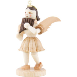 Angel Short Skirt Natural, Pan Pipe - 6,6 cm / 2.6 inch