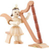 Angel Short Skirt Natural, Harp Sitting - 6,6 cm / 2.6 inch