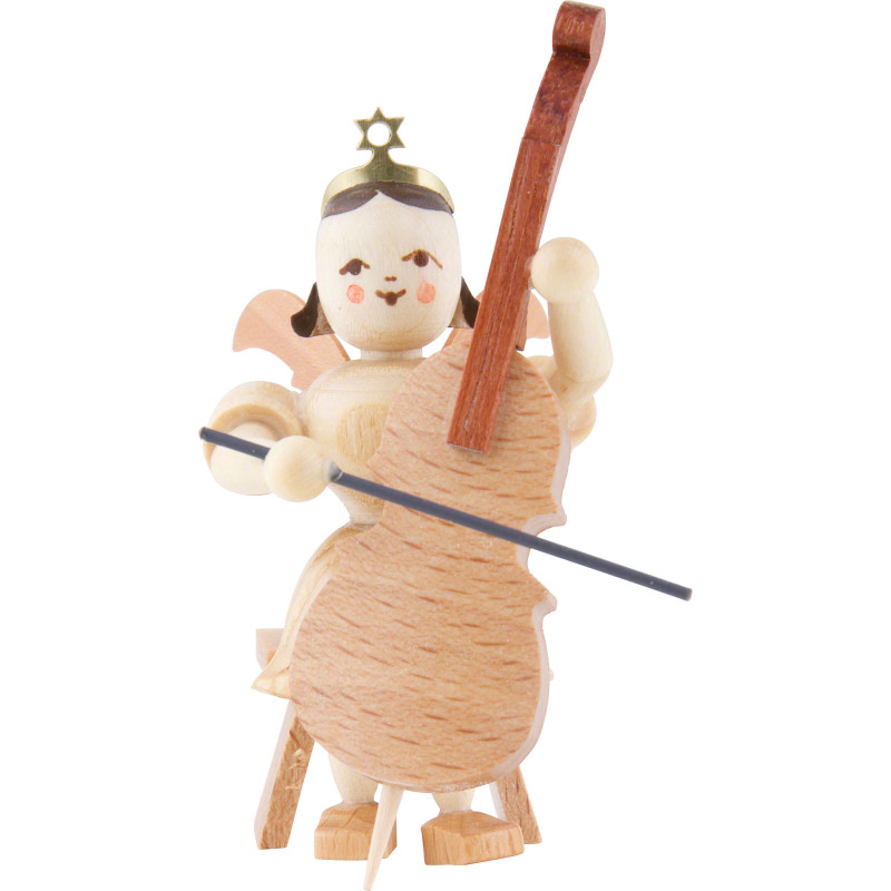 Angel Short Skirt Natural, Violoncello Sitting - 6,6 cm / 2.6 inch