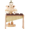Angel Short Skirt Natural, with Xylophone - 6,6 cm / 2.6 inch