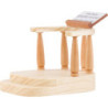 Conductor's Platform for Short Skirt Angel, Natural - 6,6 cm / 2.6 inch