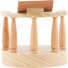 Conductor's Platform for Short Skirt Angel, Natural - 6,6 cm / 2.6 inch