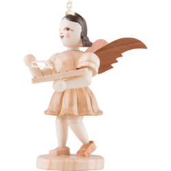 Angel Short Skirt with Psaltery, Natural - 6,6 cm / 2.6 inch