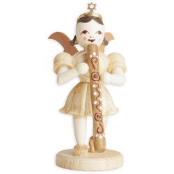 Kurzrockengel mit Didgeridoo, natur  - 6,6 cm