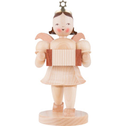 Kurzrockengel mit Harmonika, natur - 22 cm