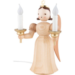 Long Pleated Skirt Angel Natural with Electric Lighting - 22 cm / 8.7 inch