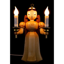 Long Pleated Skirt Angel Natural with Electric Lighting - 22 cm / 8.7 inch