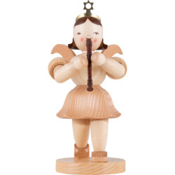 Angel Short Skirt with Recorder, Natural - 22 cm / 8.7 inch