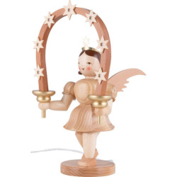 Angel Short Skirt with Star Arch with Lights - 27 cm / 10.6 inch