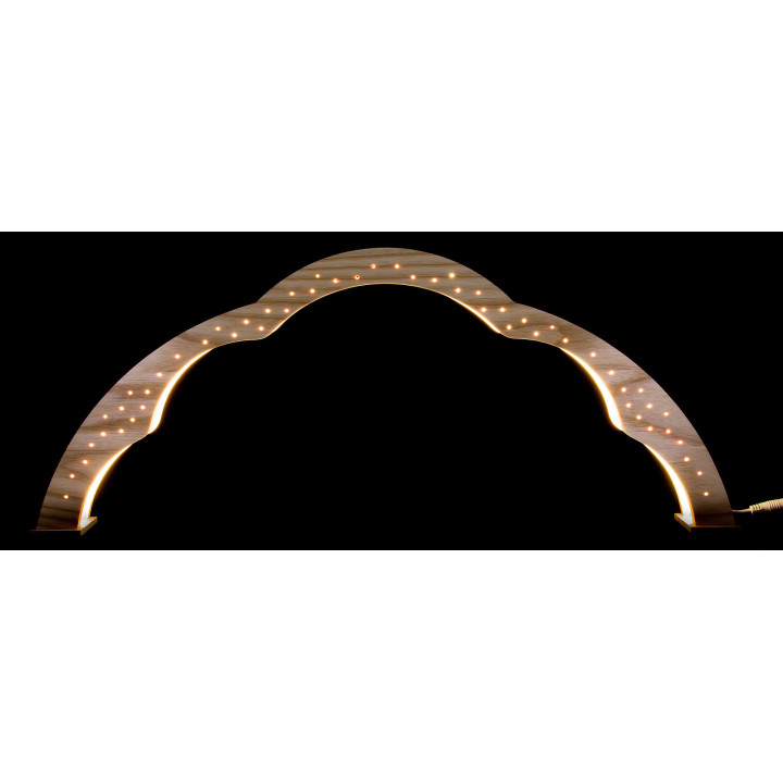 Cloud Arch Natural - 68x28 cm / 26.8x11 inch