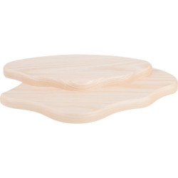 Additional Cloud for Four Level Cloud, Left Side, Natural - 30x20x4 cm / 11.8x7.9x1.6 inch