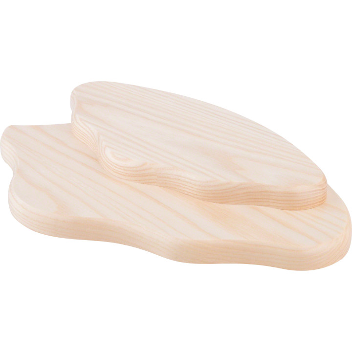 Additional Cloud for Four Level Cloud, Left Side, Natural - 30x20x4 cm / 11.8x7.9x1.6 inch